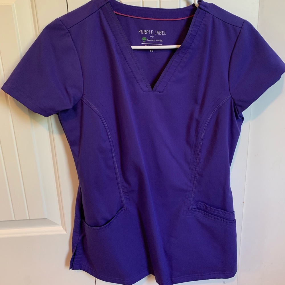 Purple Label by Healing Hands Scrub Top 💜